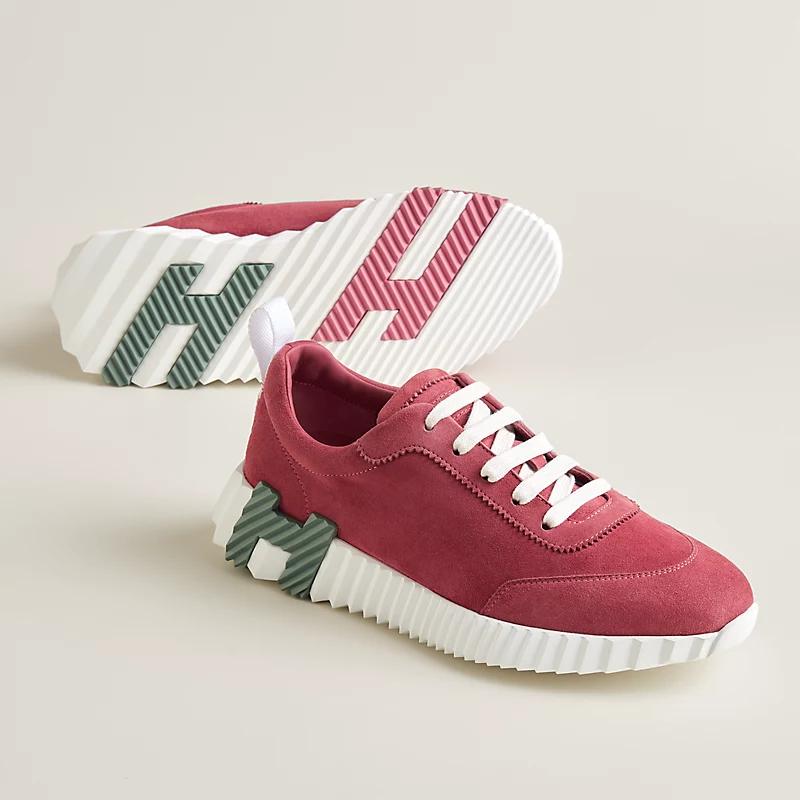 Giày Hermes Bouncing Sneaker Nữ Đỏ